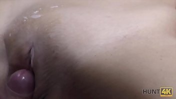 Preview 2 of Asian Lesbian Party - Hunt4K. Blonde stops fighting with BF because stranger gives money