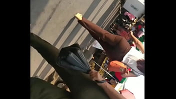 Preview 2 of Xxxbra Video - Culona en avenida
