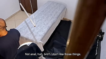 Preview 1 of Korean 18sex - He went to the doctor to have his prostate examined,  but the doctor stuck the strapon in his ass.