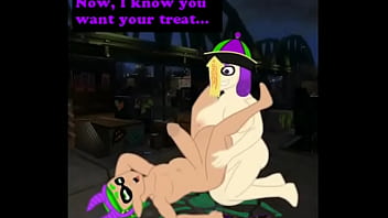 Preview 2 of Bbw Les Latex - Splatoon Halloween