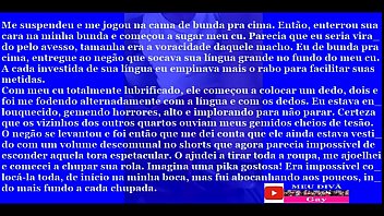 Preview 2 of Czech Streets 41 Lucie Full - Conto Er&oacute_tico: O NEG&Atilde_O ROLUDO E SAFADO ME DOMINOU - Parte 2