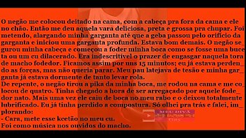Preview 3 of Czech Streets 41 Lucie Full - Conto Er&oacute_tico: O NEG&Atilde_O ROLUDO E SAFADO ME DOMINOU - Parte 2