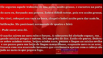 Preview 4 of Czech Streets 41 Lucie Full - Conto Er&oacute_tico: O NEG&Atilde_O ROLUDO E SAFADO ME DOMINOU - Parte 2