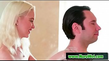 Preview 2 of Piper Pierre Gang Bang - Chloe Cherry gives soapy handjob in shower