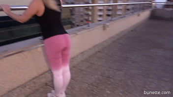 Preview 4 of Boyaand Mom - Bunette Public Butt Plug Walk - www.Bunette.com