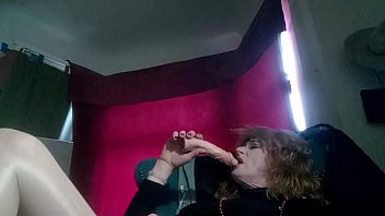 Preview 2 of Bleck Porn - Ms Head n her wonderful rubber cock