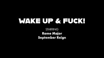 Preview 1 of Wifeys World Blue Bikini - Pussy Meal! September Reign Gets Doggy Styled By Vigorous Rome Major!