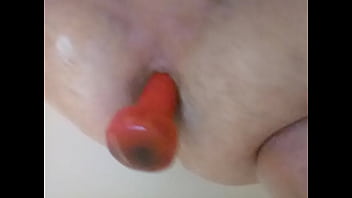 Preview 4 of Orgs Wifd - Me working out my asshole  with a 3lb hand weight