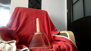 Preview 4 of Gianna An Black - Mister Ripper is riding dildo