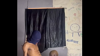Preview 1 of Dog Milk Man - Ebony huge curve dick