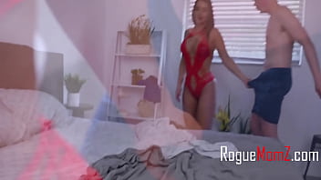 Preview 2 of Flip Flop Spanking Femdom4 - Whose Boobs Do You Prefer? (step Family Boob Show)