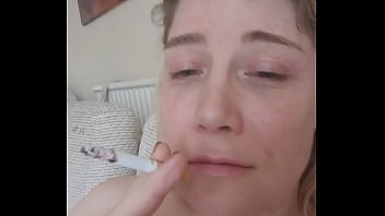 Preview 3 of Fuck In School Bathroom - Trying to smoke sexy