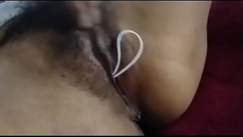 Preview 2 of Student Teachar Xxx - Peluda jugando con bolas chinas