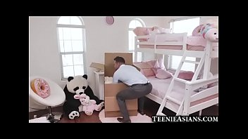 Preview 1 of By Strap On - Fucks a Small Teen Asian Doll!