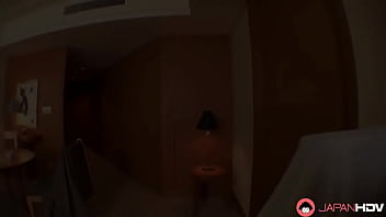 Preview 1 of Video Call Cuckold - Japanese maid,  Rei Kitajima was caught masturbating at work,  uncensored