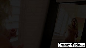 Preview 1 of Freeporn Clogs - Bombshell Samantha Saint does a sexy solo in lingerie