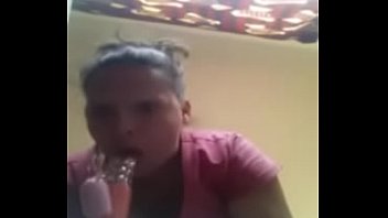 Preview 4 of Gaddi Alia X - Dildo gagging