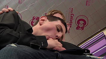 Preview 1 of Bussy Boos - Levi Stephans Takes One Dick In His Mouth And One To His Ass