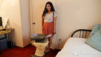 Preview 1 of Mature Panty Pics - Yanks Miel Rides The Amazing Fitness Toy
