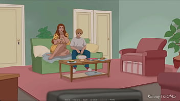 Preview 1 of New Pprn Videos - The secret of the house -18yo fuck horny old woman on sofa