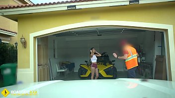 Preview 2 of Ivyi Benz - Roadside - cheating gf fucks her mechanic for cash