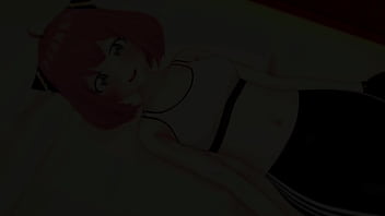 Preview 1 of Amira Aime Sucking Dick - Anya termino de hacer ejercicio ahora quiere sentarse sobre una gran polla (hentai) (versi&oacute_n adulta)
