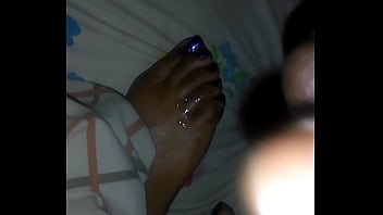 Preview 4 of Norwayn Girls Masterbison - Ebony foot job