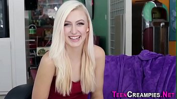 Preview 1 of Desi Poor Village Girl Forced3 - Blonde teen creampied
