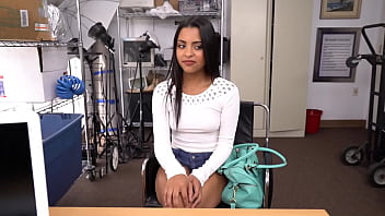 Preview 2 of Sex Amo Baby - Rough interracial job interview turns into hardcore porn scene