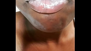 Preview 2 of Le Chateau De Amours Scene 3 - Big black juicy lips puckering