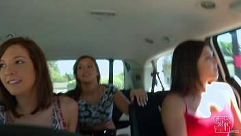 Preview 2 of Pakistani Garll Saxsi Vedio - GIRLS GONE WILD - Coed Cab Sarah Picks Up Molly,  Carter and Lia