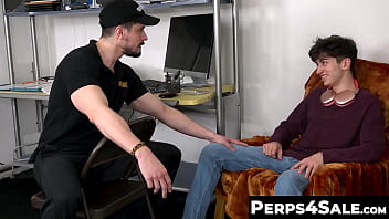 Preview 1 of Mosquito Bite7 - Perps4Sale.com - Donovin Rece &amp_ Papi Marcos - Hot guard Papi Marcos investigates rebellious Donovin Reces ass using his throbbing cock