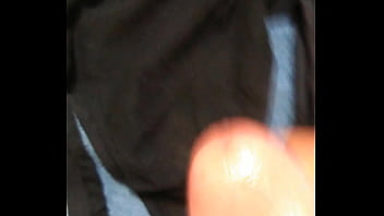 Preview 2 of Arabi Hot Girls Fuck - Cumming on long distant girl&#039_s panties.