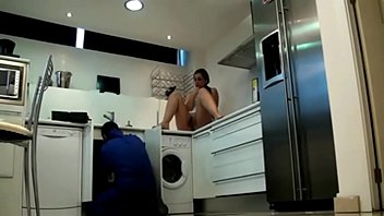 Preview 3 of Girl Fucks Boy In Water - Hidden Cam Dangerous Woman,  Plumber Was Captivated