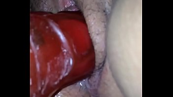 Preview 2 of Blonde Shemale Dildo - Acaba jugando