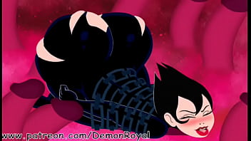 Preview 3 of Deso Hideen Bath - of aku samurai Jack booty shaking