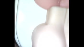 Preview 1 of Cam Vedio Sex - gets fucked from behind in toilet