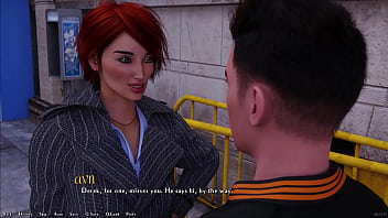 Preview 4 of Plan Man - Being A DIK #174 - Busty Red Head Girlfriend Does Her Makeup To Get Ready For Her Date Night