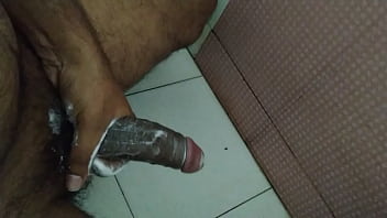 Preview 1 of Big Ass Xxx Free Movie - Soap Bath / Indian male Masturbating in bathroom, looking for women from Mumbai