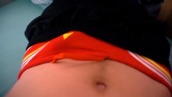 Preview 1 of New Xxx China 2018 - Young slim twink on viagra,  horny in lycra,  fun with cockring. ATM still rocking hard! :)