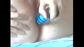 Preview 4 of Jade Hsu Sexy Asian - Playing wit big blue dildo