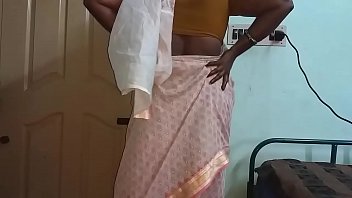 Preview 1 of Indian Babe Rides A Large Cock - Indian Hot Mallu Aunty Nude Selfie And Fingering For  father in law