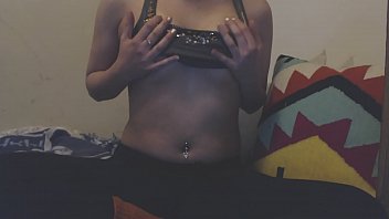 Preview 1 of Drugged Chinese Girl Series 21 - a. my nipples and slapping my tits,  exposing my bald cunt