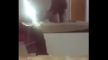 Preview 3 of Halle Berry Look Alike Anal - Latina shemale doggystyled