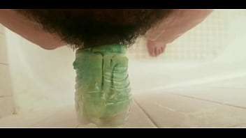 Preview 1 of Milf Korean Anal - DIY Pocket pussy in shower