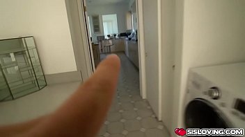 Preview 1 of The Pegja Doy - Mandy teach stepbro how to use his finger and insert it inside her!