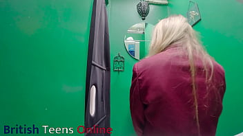 Preview 2 of Big Ass Eating - Gloryhole: Teen Student Sucks Cock