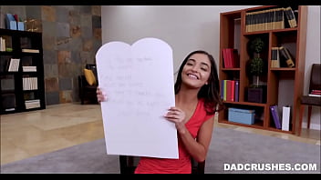 Preview 1 of Slave Public - Fucking My Hot Petite Teen Stepdaughter On Valentines Day POV - Emily Willis