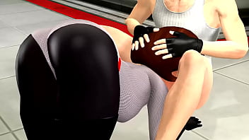 Preview 1 of Mom Hot Bur - Elastigirl sucking