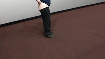 Preview 1 of Young Vum - Fuckin dis snowbunny with glasses at the movie theater and she get a BBC creampie